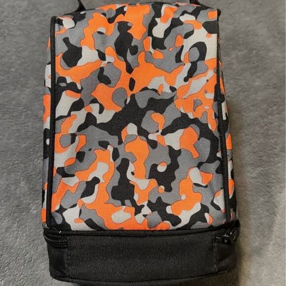 Nike Dome Black/ Orange/ Gray/ Camouflage Pattern Insulated Lunch Bag - Picture 2 of 9